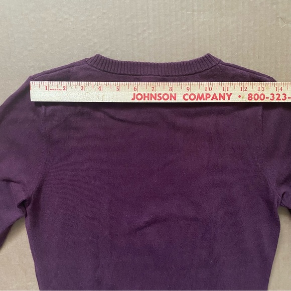 Gap Crew Neck Sweater, Size Small, Amethyst, Shoulder Button Detail Crew… - Picture 7 of 10